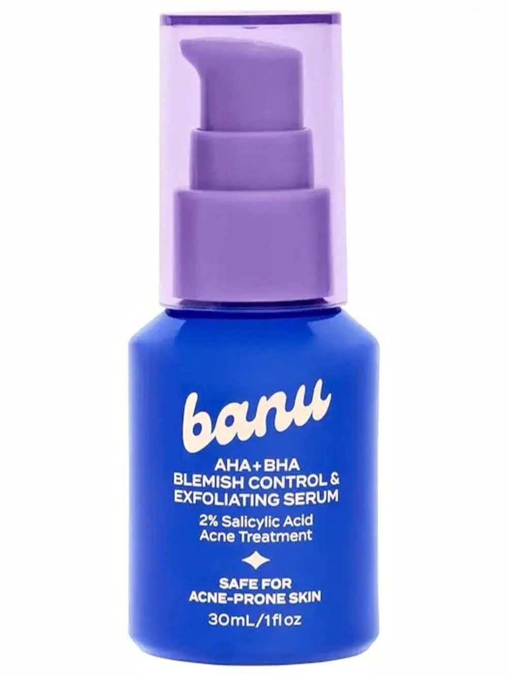Banu AHA+BHA Blemish Control & Exfoliating Serum 2% Salicylic Acid Serum